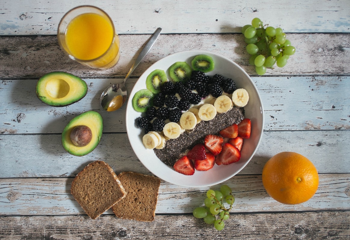 Colorful berries packed with antioxidants
